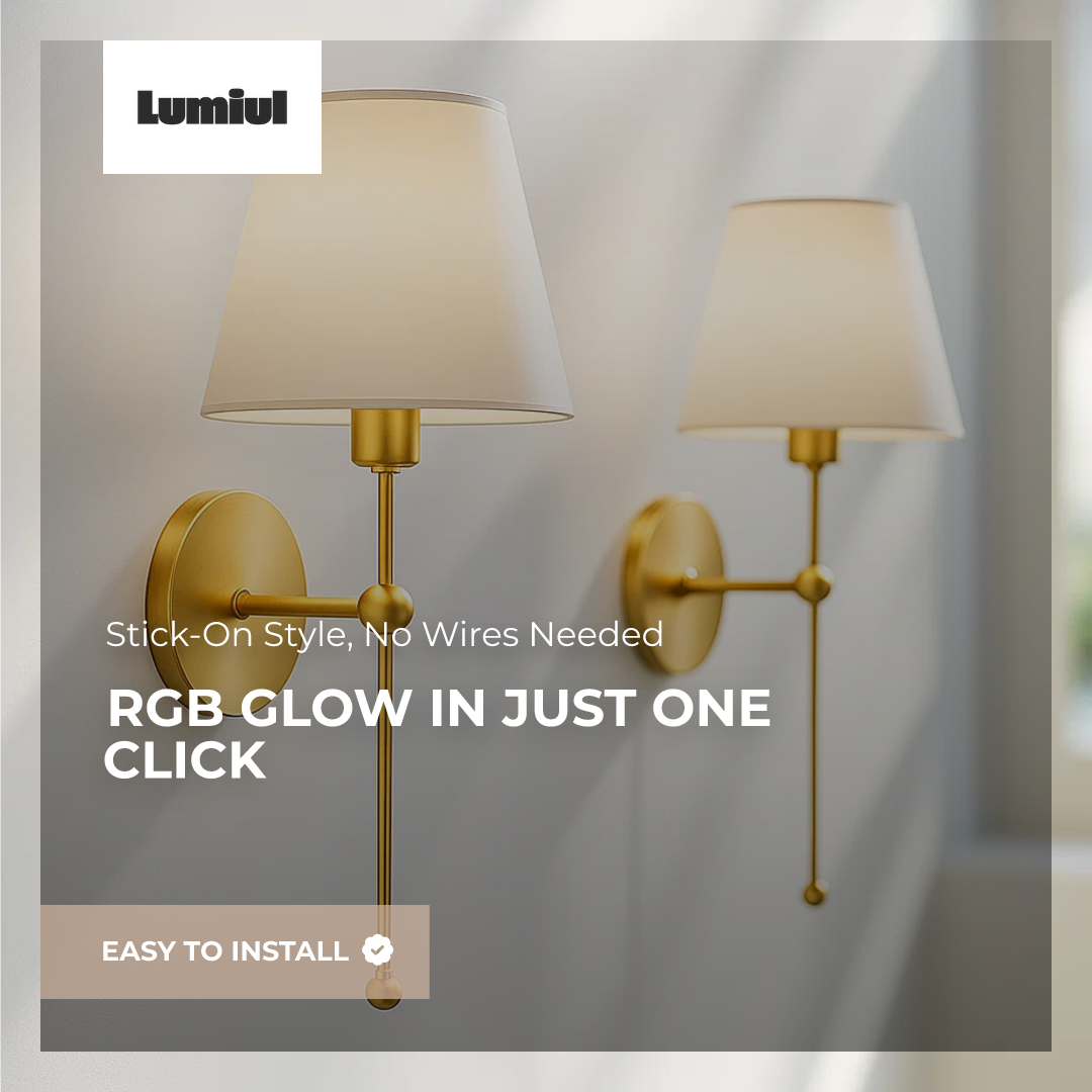 Wireless Wall Sconces