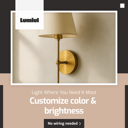 Wireless Wall Sconces